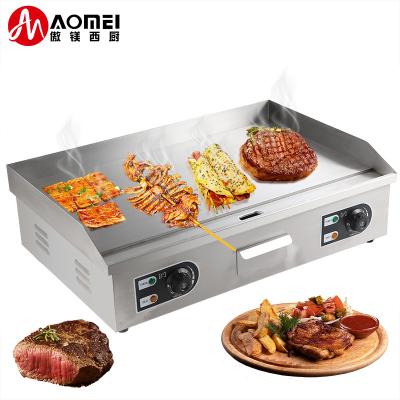 Cina 8 mm di spessore cucina commerciale in acciaio inossidabile Grill flat top per ristorante in vendita