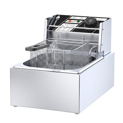 China 2023 Año Industrial Comercial Electric Countertop 6L Pequeña freidora para papas fritas Alas de pollo en venta