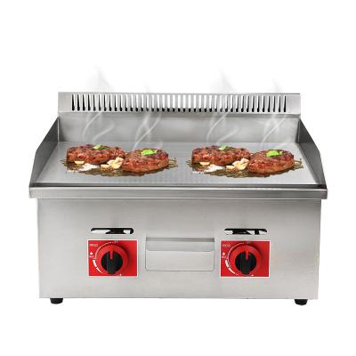 China 730*550*340mm Niet-klevend commercieel BBQ gasgrill voor restaurant keuken countertop Te koop