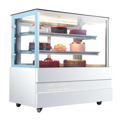 China 120l Capacity Countertop Bakery Showcase For Supermarket Refrigeration Equipment for sale