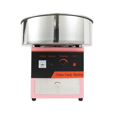 China Electric Sugar Floss Sweet Cotton Candy Maker Machine With Basin Size Dia520*H170mm for sale