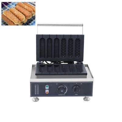 China Household Waffle Hot Dog Stick Waffle Corn Dog Maker Machine AM-216 with Big Capacity for sale