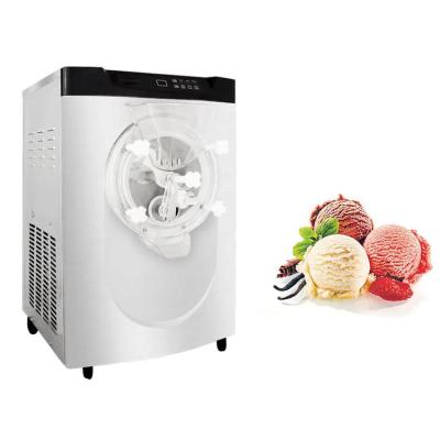 China LED Waterproof Screen Table Top Hard Ice Cream Machine Commercial Frozen Yogurt Maker for sale