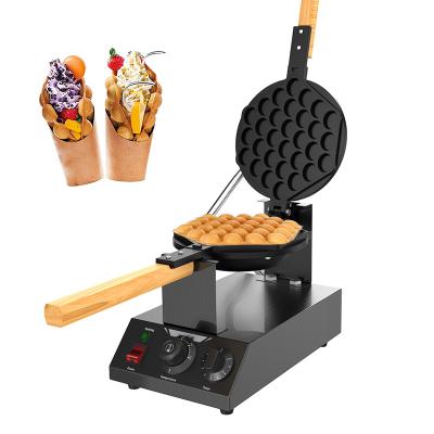 China Commercial Snack Machine Electric Egg Cake Pancake Puff Maker Seed Machine Waffle Maker for sale