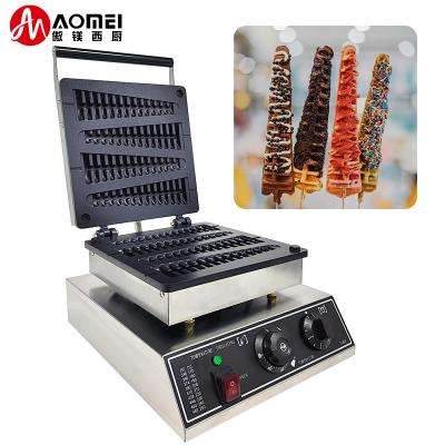 China TCB-804 Waffle Machine Commerical Non-stick Christmas Tree Shape Waffle Stick Maker for sale