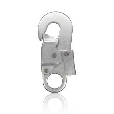 China JENSAN High Quality Custom Metal 23KN Double Action Stamped Snap Hook For Fall Protection for sale