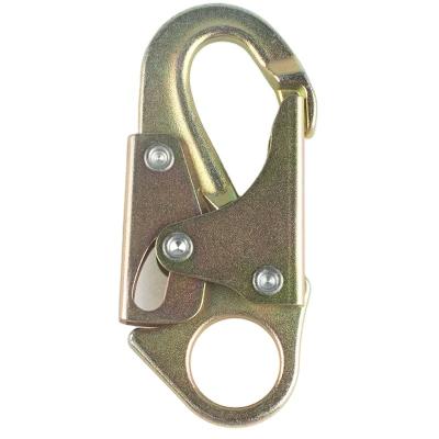 China Heavy Industry JENSAN Custom High Quality 23kN Safety Forged Steel Snap Hook For Protection / Fall Works At Heights for sale