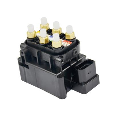 China Plastic Air Suspension Compressor Solenoid Valve Block 7L0698014 For Audi Q7 Panamera Touareg Cayenne for sale