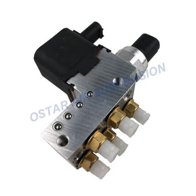 China W211 Air Compressor Solenoid Valve Aluminum Steel Copper Block 2113200158 For Mercedes E Class W211 for sale