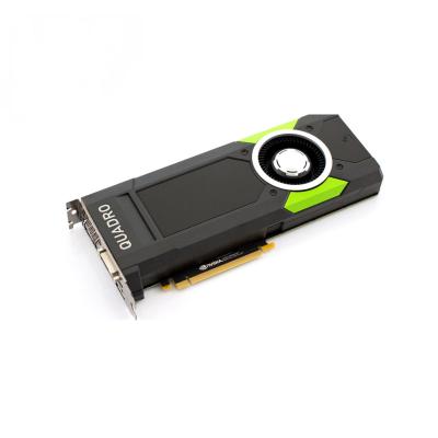 China Workstation GPU Quadro P5000 VCQP5000-PB 16GB 256 Bit GDDR5x PCI Express 3.0 Full Size X16 Graphics Card for sale