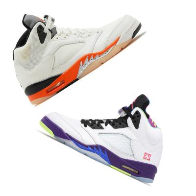 China EVA High Quality AJ 5 running shoes Mens shoes Vintage basketball shoes AJ 1 3 4 6 sneakers for sale