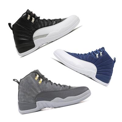 China EVA AJ 12 Basketball Shoes With Box Reverse Taxi Shoes AJ12s Royal Sneaker Mens Main Force 1 Sneakers for sale