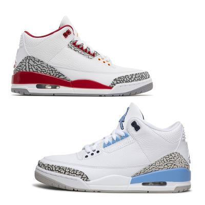 China Manufacturer Brand High Quality EVA AJ 3 Mens Basketball Shoes Outdoor Casual Mens Sneakers Retro Sneakers for sale