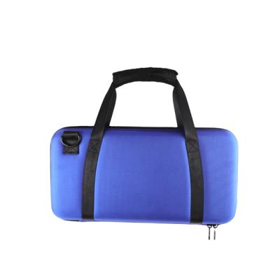 China waterproof & Dustproof Easy to Carry Convenient Product Blue Nylon Made Board Game Accessory Storage Case for sale