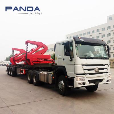 China PANDA 40ft trailer truck sideloader container side lifter semi trailer for sale for sale