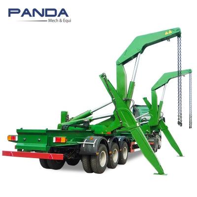 China Truck Trailer 40ft Side Lifter Sideloader For 40foot Container Swinglift Trailer for sale