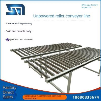 China Factory impotent roller conveyor, roller conveyor, ground roller line, roller line, assembly line, automatic conveyor line, roller stand for sale