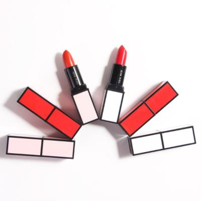 China Custom Waterproof Matte Square Tube Colored Lipstick Glitter Lipstick New for sale