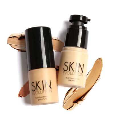 China Private Label Natural Makeup Liquid Foundation Long Lasting Waterproof Natural Foundation for sale