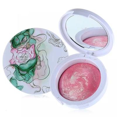 China OEM Waterproof Air Cushion Blusher Blush Powder Blusher With Brush for sale