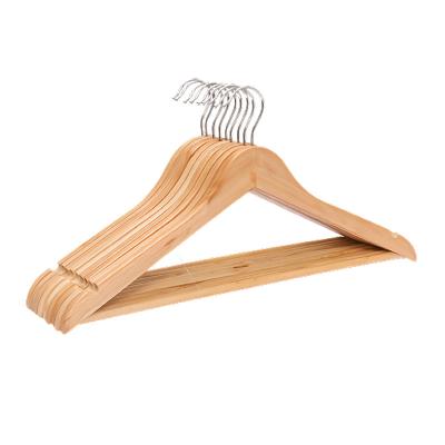 China Behind Doors/On Walls XINDA 2022 Natrual Wholesale Wooden Coat Hanger Clothes Hanger for sale