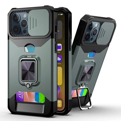 China 2022 Shockproof New Design For iPhone 13 Pro 360 Degree Magnet Case 12 Phone Slide Max Noise for sale