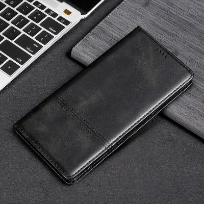 China Samsung S21 S20 Ultra S10 S9 S8 Shockproof PU Leather Phone Cases Anti-fall Flip Compatible Magnetic Wallets for sale