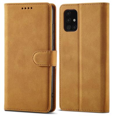 China Luxury Multifunctional Galaxy A50 Card Slots Back Cover Folder Mobile Wallet Anti-Fall PU Leather Phone Case For Samsung A50 Case for sale