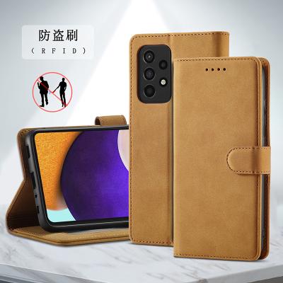 China Anti-Drop Galaxy Note20 Plus Luxury PU RFID Card Slot Wallet Flip Leather Matte Case For Samsung Note 20 Ultra Case for sale