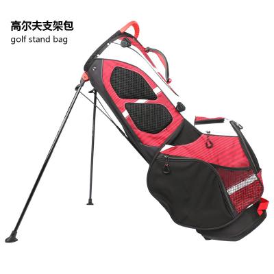 China Package Golf Club Golf Stand Bag Assorted Colors Multi-pocket Bag Waterproof Golf Bag Maker for sale