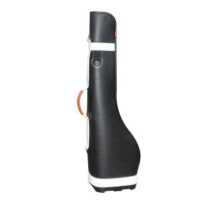 China Custom Large Capacity PU Golf Gun Bags for sale