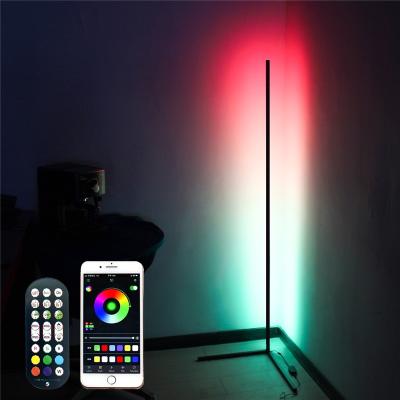 China Modern USB Operated Modern Minimalist Design Dimmable Flooring Led Wall Corner Floor Lamp For Home Decor for sale