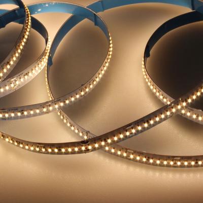 China High CRI Version 2700K 3000k 4000k 5000k 6000K 7000K IP20/IP67 CRI90 High Density 2110 SMD Flexible Led Strip Light for sale