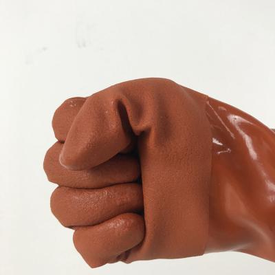 China Hot Sale Super Soft And Non Slip Super Soft And Anti Skid PVC Coating Auto Work Gloves For Against Heat Waterproof Heated Gloves for sale