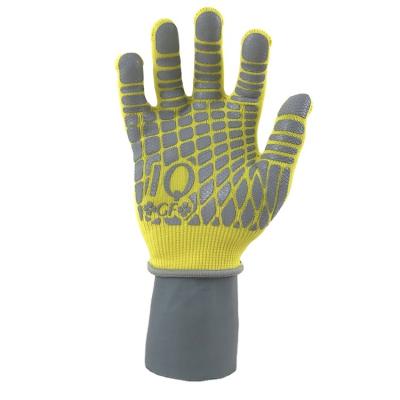 China Wholesale Anti-Cut QI PVC Non-slip Colorful Custom Work Gloves Working Split PU Leather For Women for sale