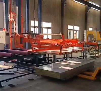 China Color Steel Upper And Lower Board Machine Big Size Color Steel Automated Production Line for sale