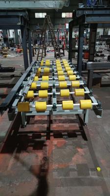 China Stable Speed Adjustable Automated Conveyor Rack Conveyor Belt Storage Rack For Stone Steel for sale