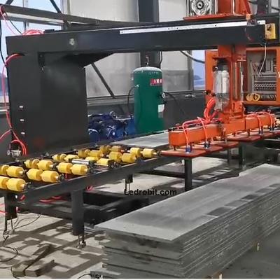 China 300 kg 3500 mm laad- en lossysteem automatisch laad- en losstrekkersysteem PLC-besturing Te koop