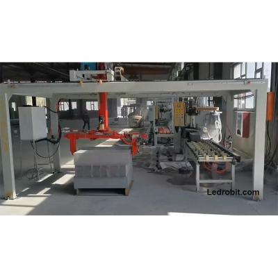 China LCD Screen Automatic Loading And Unloading Machine Cross Stacking Automated Palletizer for sale