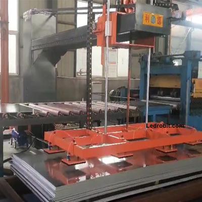 China LCD Display Aluminum Plate Handler Servo Motor System Loading Unloading Conveyor for sale