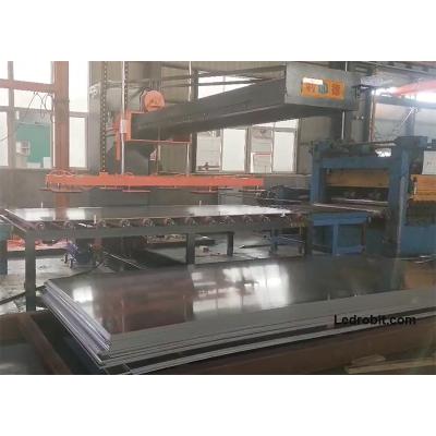 China Automatic Aluminum Plate Loading And Unloading Machine Unloading Conveyor for sale