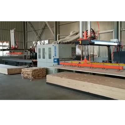 China LCD Display Electric Loading Unloading Machine Automatic Log Operation for sale