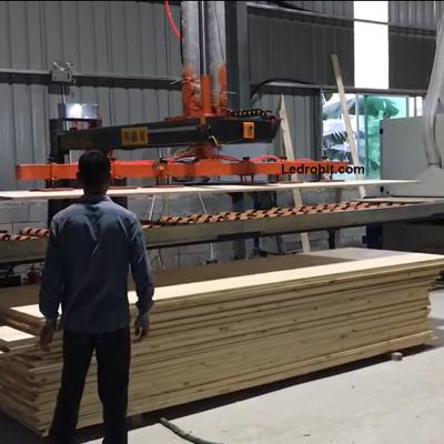 China Servo Motor LCD Display Loading Unloading Machine Automatic Wood Panel Conveyor for sale