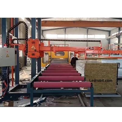 China Servo Motor Glass Loading Unloading Machine Magnesium Board Stacking Machine for sale