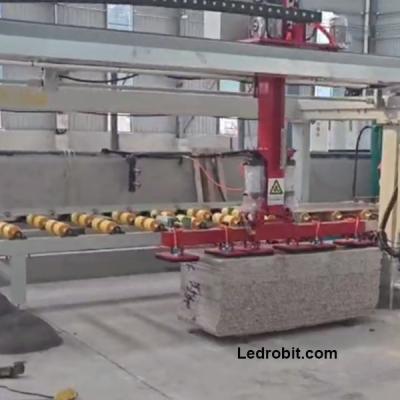 China Floor Installation Manual Granite Palletizer Machine / Automatic Palletizer Machine For Efficiency for sale