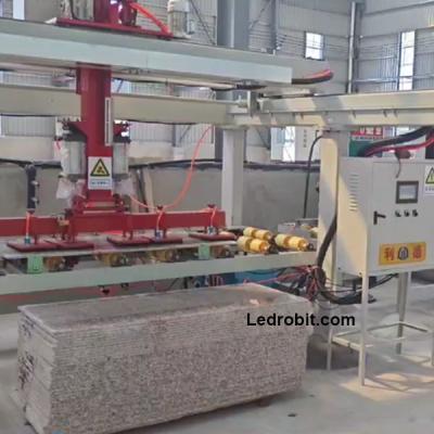 China Floor Installed Palletizer Machine For Stone Building Materials for sale