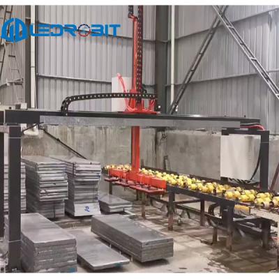 China PLC Controlled Industrial Granite Loading And Unloading Robot For Precise Indoor Handling for sale