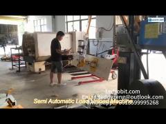 semi automatic load unload machine loading and unloading heavy equipment