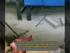 Automatic Slabs Flaming machine for Large Slabs Granite Over 2 meters