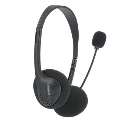 China Bass High Quality Office Wired Headset Call Center Headset Phone Operator Headset Powerful Stereo Game TWS for sale